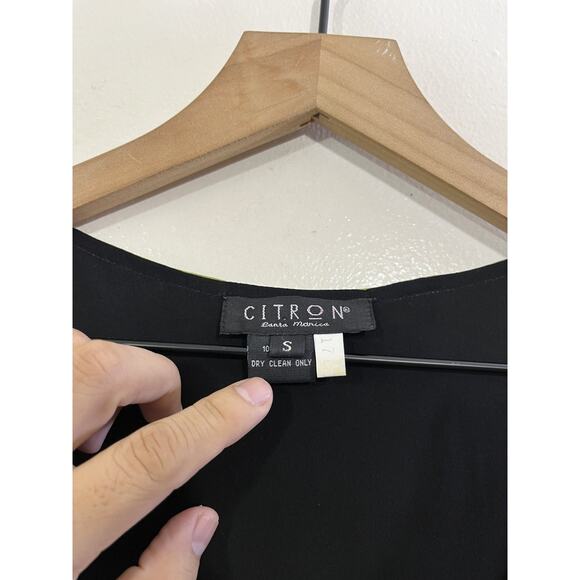 Citron Santa Monica Silk Top S Minimal Quiet Luxury Capsule Scandi Parisian Y2K - Picture 6 of 13